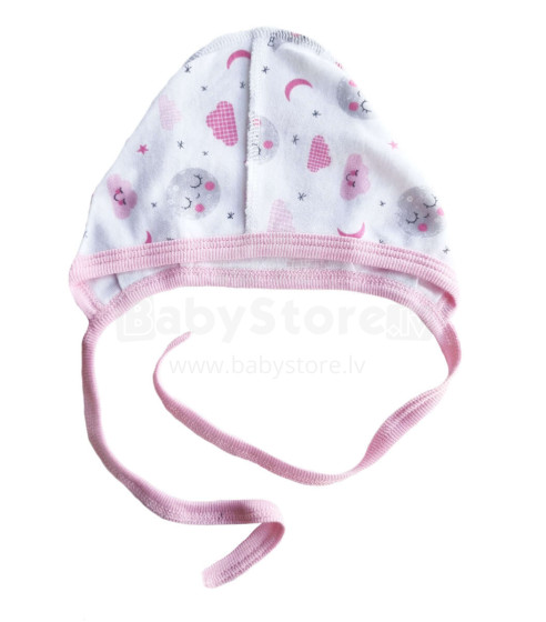 Galatex Baby Cap Art.181472 Night Шапочка для новорождённых 100% хлопок