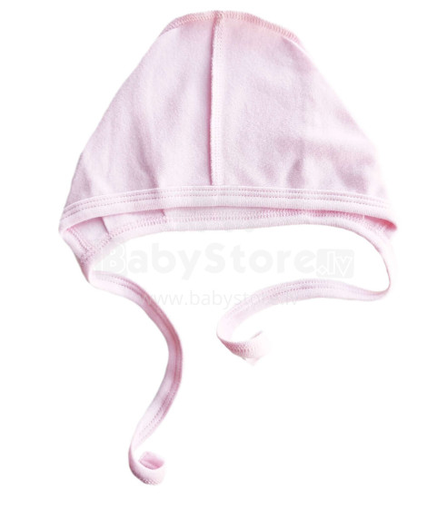 Galatex Baby Cap Art.181475 Pink Шапочка для новорождённых 100% хлопок