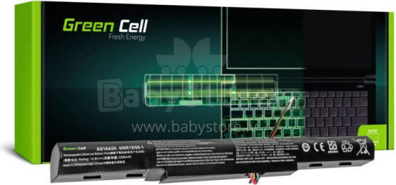 Bateria Green Cell AS16A5K do Acer Aspire E 15 E15 E5-575 E5-575G E 17 E17 E5-774 E5-774G (AC51)