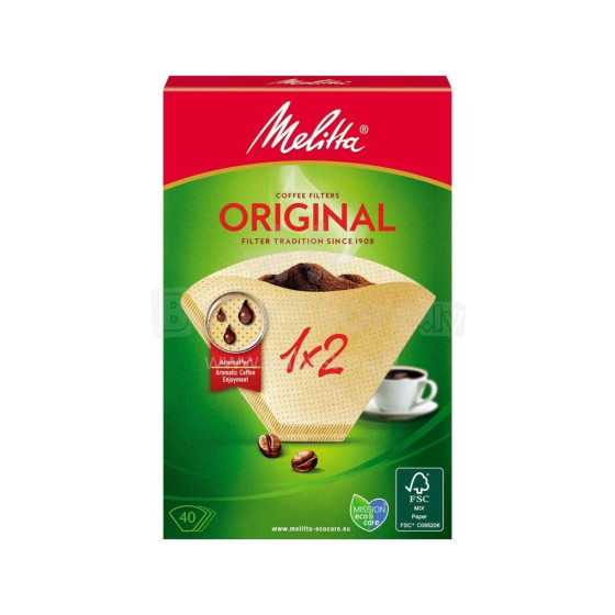 MELITTA 1X2/40  coffee filters