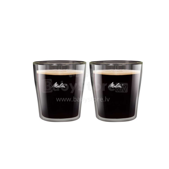 Melitta glass cups 80ml 2pcs