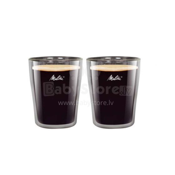 Melitta glass cups 200 ml 2 pcs