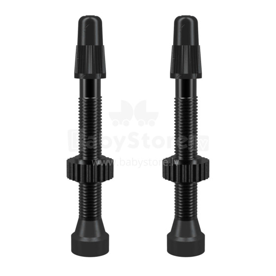 WTB TCS AL Black Presta Tubeless Valve Stems 46mm 2 pcs