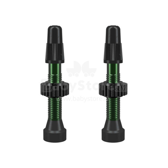 WTB TCS AL Green Presta Tubeless Valve Stems 34mm 2pcs