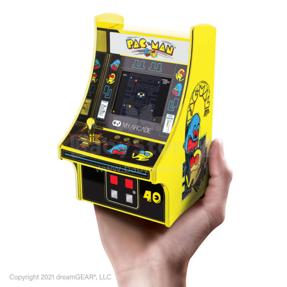 My Arcade MICRO PLAYER 6.75" PAC-MAN 40TH ANNIVERSARY COLLECTIBLE RETRO