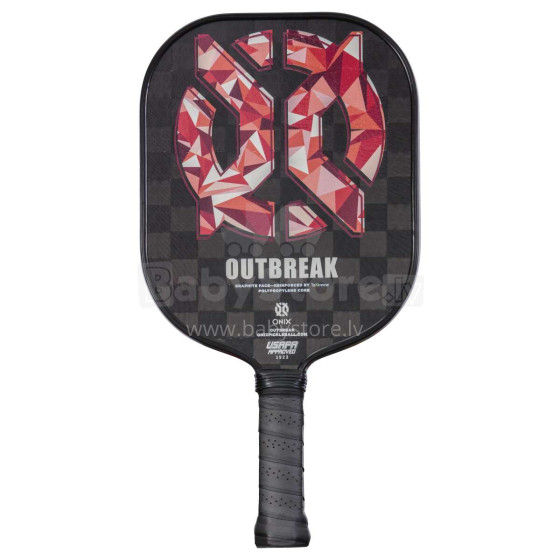 Onix Outbreak Picklball Paddle, Red