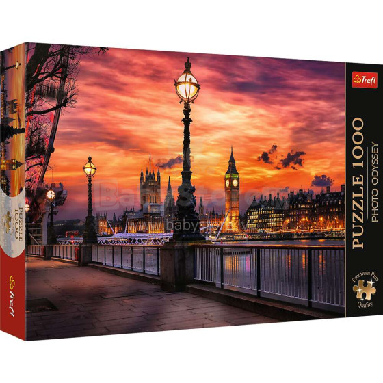 TREFL Premium Plus Puzzle Big Ben, London, 1000 pcs