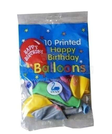 Toi Toys Balloons Art.31-300044 Svētku baloni 10 gb.