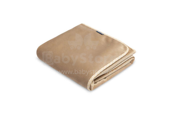 BEIGE PLUSH BLANKET 80x100