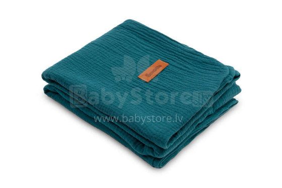 MUSLIN BLANKET OCEAN 75x100