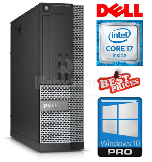 DELL 7020 SFF i7-4790 16GB 480SSD WIN10Pro