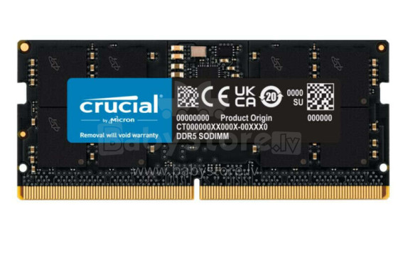 NB MEMORY 16GB DDR5-4800 SO/CT16G48C40S5 CRUCIAL