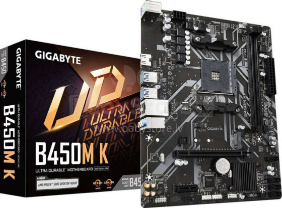 Материнская плата Gigabyte B450M K