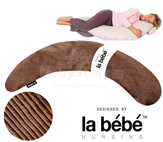 La Bebe™ Moon Maternity Pillow Velvet Collection Art.182615 Liels spilvens grūtniecēm ar sintepona (bumbiņsintepons) pildījums (īpaši mīksts un kluss),195cm