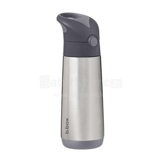 500ml insulated drink bottle - Graphite, b.box