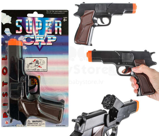 I-Toys Art.A-0266 Pistol with bullets 18cm