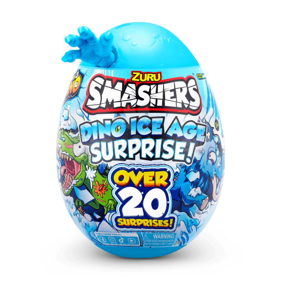 SMASHERS игровой набор Dino Ice Age Large Egg