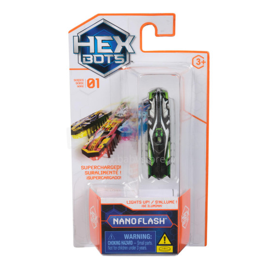 HEX BOTS interactive toy Nano Flash