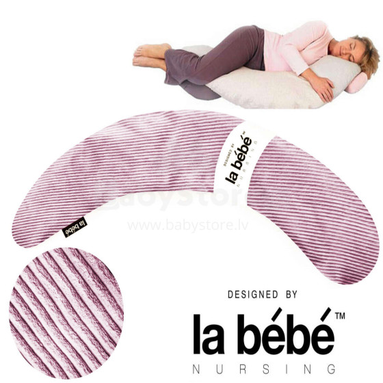 La Bebe™ Moon Maternity Pillow Velvet Collection Art.182957 Большая подушка для беременных с наполнителем из синтепона (синтепух,особенно мягкий и тихий),195см