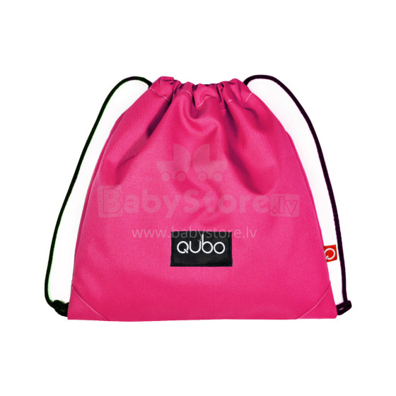 La bebe™ Sport Bag Art.182970 Raspberry  Bērnu soma rotaļlietām, sporta piederumiem un ceļošanai no 100% kokvilnas (sporta maisiņš)