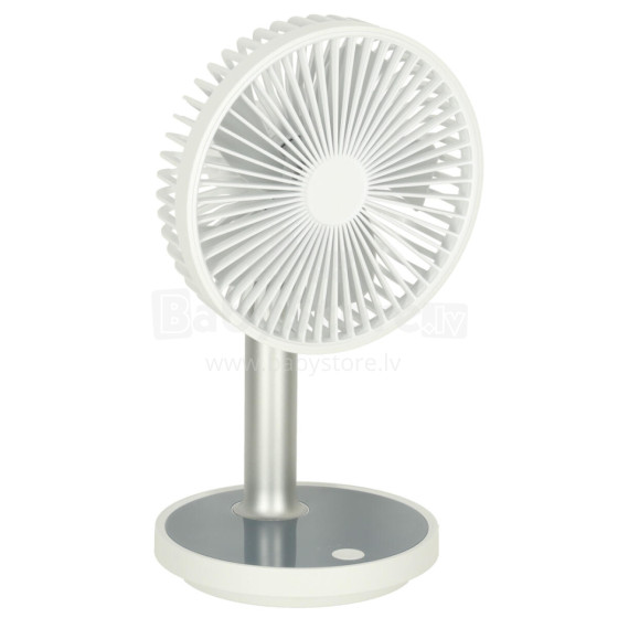 Ikonka Art.KX3691 Stand fan on foot white