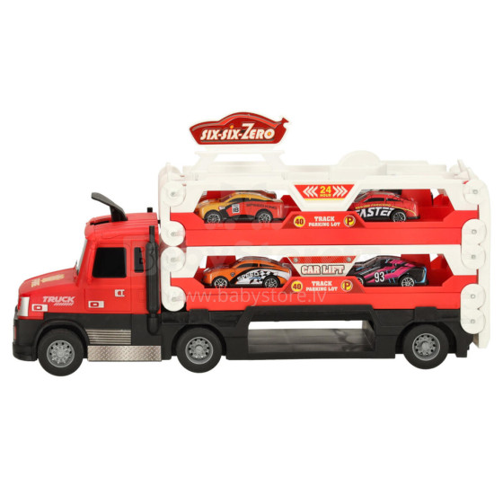 Ikonka Art.KX3737_1 Folding transporter truck XXL red