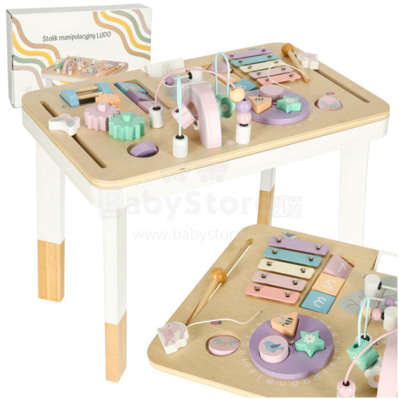 Ikonka Art.KX3770_1 Lulilo montessori pastel manipulative table