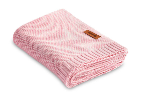 Bamboo and cotton blanket – pink