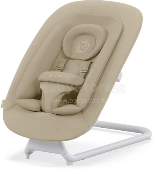 Cybex  Lemo Bouncer Art.262983 Sand White vaikų supamoji kėdė