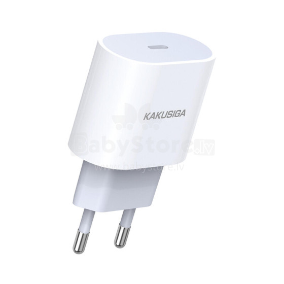 KAKUSIGA KSC-541 lādētājs PD | 25W | USB-C balts