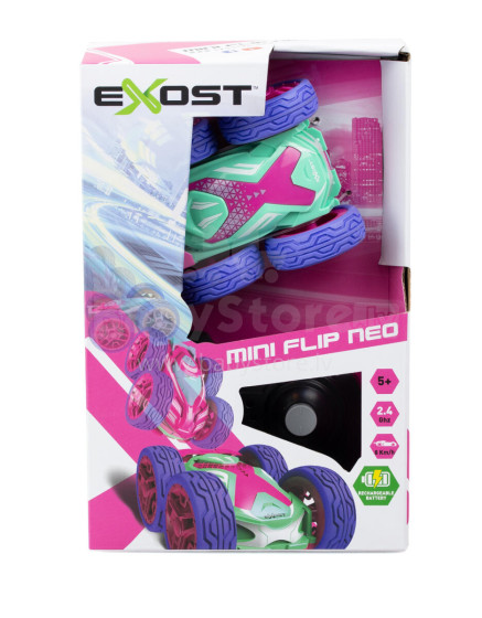 EXOST R/C Mini Flip Neo Amazone automašīna, mērogs 1:34