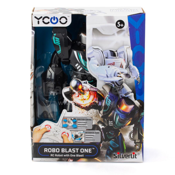 YCOO Radio vadāmais robots ar blasteri, 26 cm