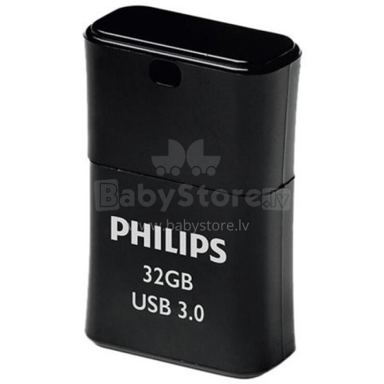 Philips USB 3.0 Flash Drive Pico Edition (melna) 32GB