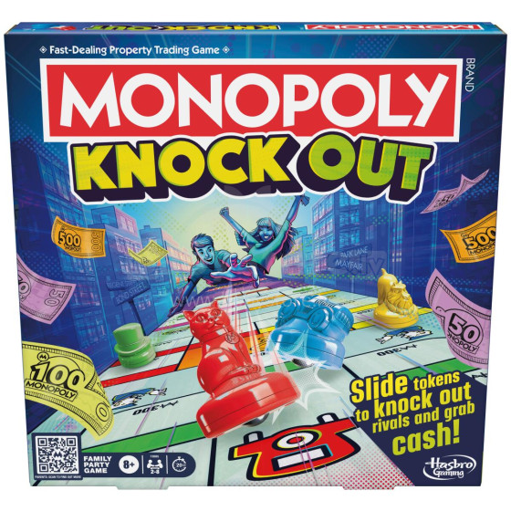 MONOPOLY настольная игра Knockout ENG