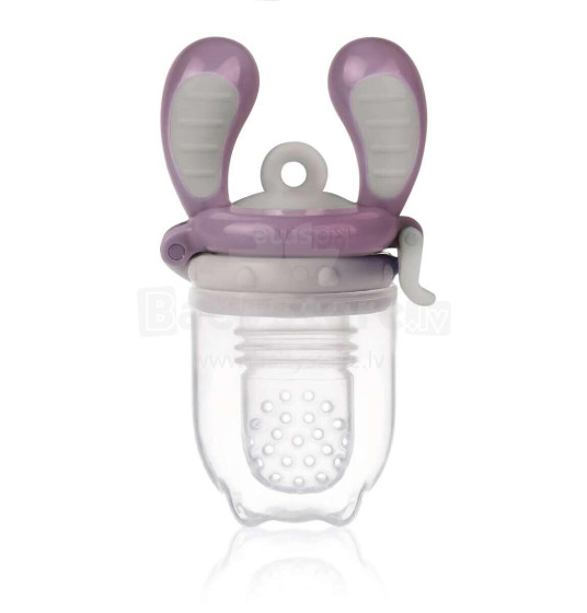 Kidsme Baby Food Feeder  Art.160337PL Plum  силиконовoe cитечко для кормления свежими овощами (Ниблер)(большой 6+ мес.)