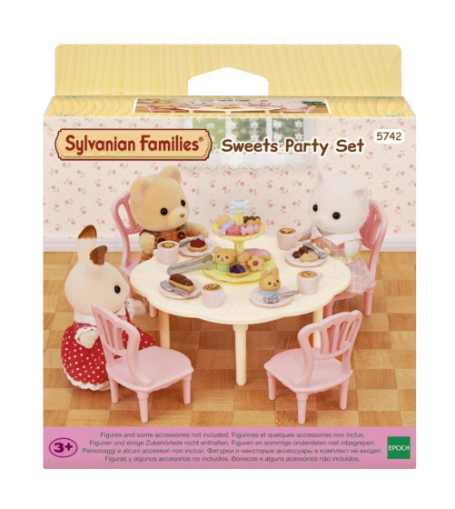 SYLVANIAN FAMILIES Rinkinys „Saldumynų vakarėlis“