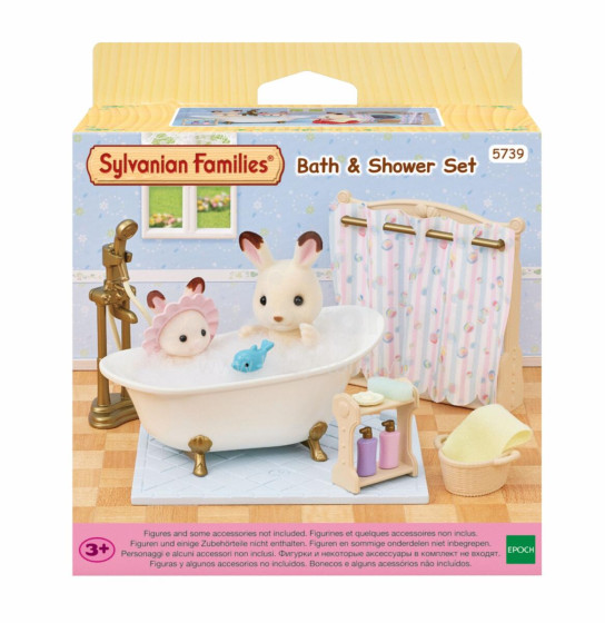 SYLVANIAN FAMILIES Rinkinys „Vonia ir dušas“