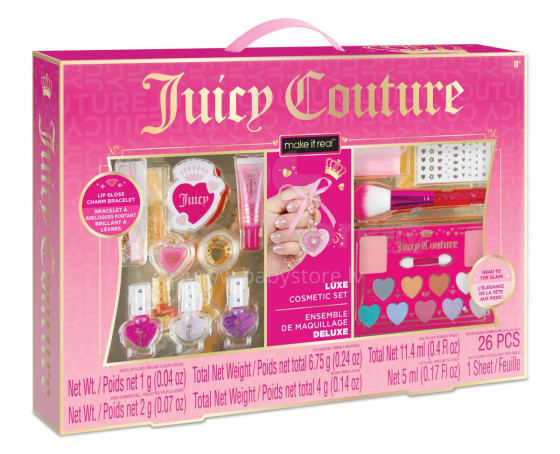 MAKE IT REAL „Juicy Couture“ kosmetikos rinkinys „Luxe“