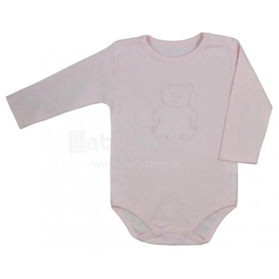 Koala Baby Mis  Art.183912 Light Pink Детский  Бодик  с длинным рукавом 100% хлопок