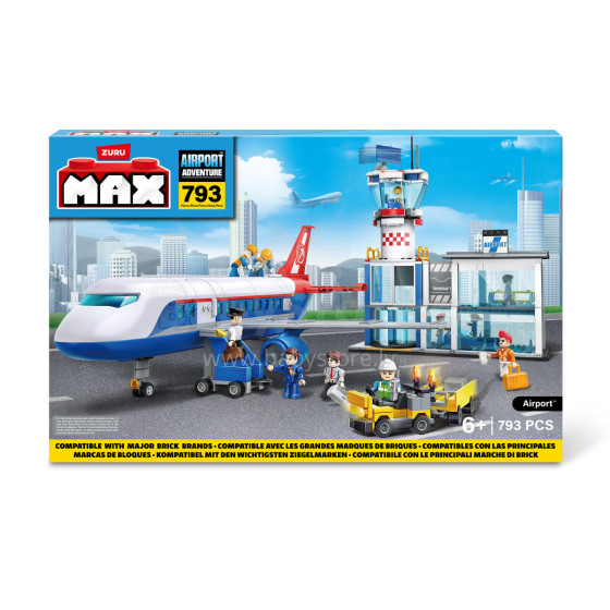 MAX CITY Bricks Airport, 785pcs