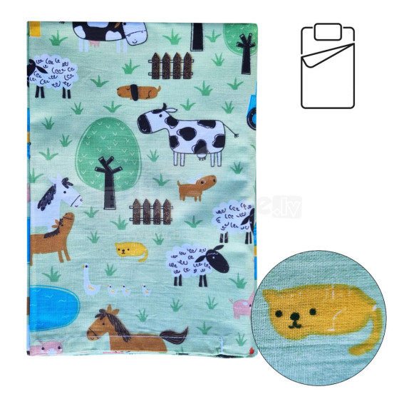 La Bebe™ Set 145x105/145x105/40x50 Art.184571 Animals