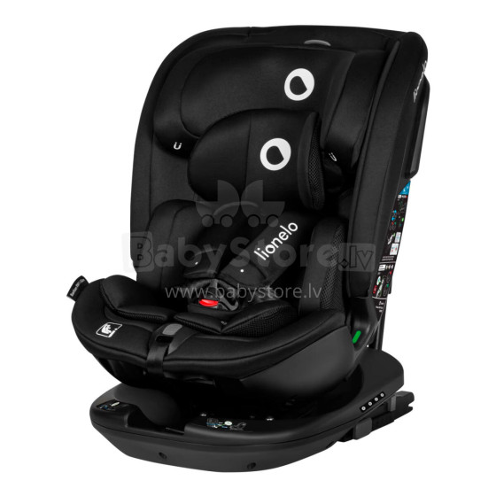 Lionelo Bastiaan RWF Isofix Art.184575 Black Carbon