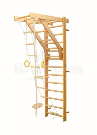 Climbing Rack Art.R5GU Col.001 Комплект шведской деревяной стенки 100x67x10cм