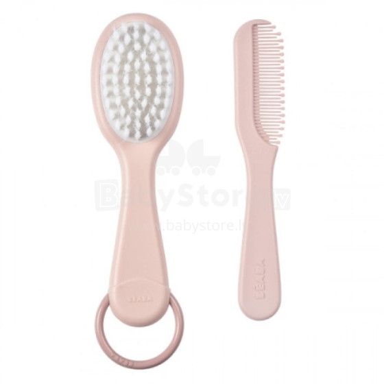 Beaba Art. 920367 OLD PINK Comb and brush