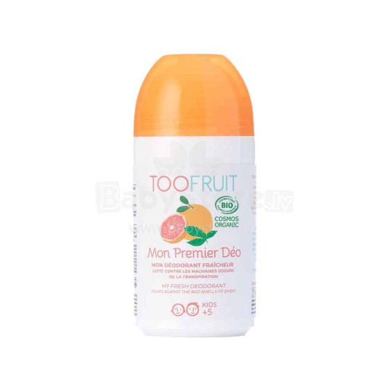 Toofruit Dezodorant Art.PF016 Piparmētra un greipfrūta dezodorants ar rullīti 50ml