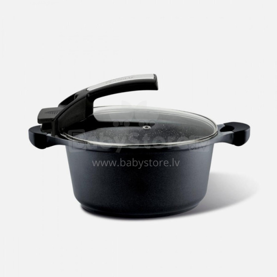 Pensofal Saxum Saucepan 20cm (W/Glass) 5807