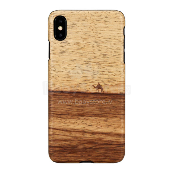 MAN&WOOD SmartPhone case iPhone XS Max terra black