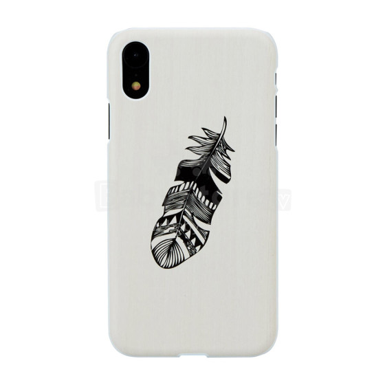 MAN&WOOD SmartPhone case iPhone XR indian white