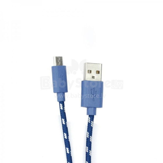 Sbox USB-1031BL USB->Micro USB 1M blue