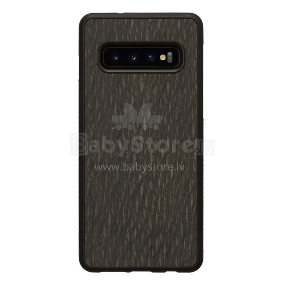 MAN&WOOD SmartPhone case Galaxy S10 carbalho black